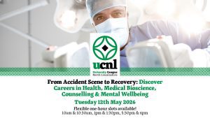 From Accident Scene to Recovery: Discover careers in Health, Medical Bioscience, Counselling & Mental Wellbeing