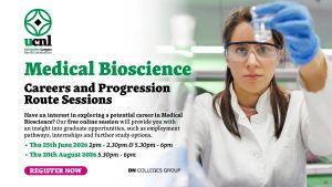 Medical Bioscience Careers and Progression Route Sessions